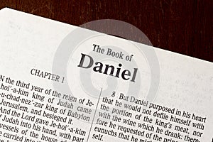 Daniel Title Page Close-up