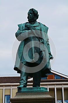 Daniele Manin famous statue, Venice, Europe