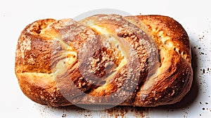 danis bread on a white background