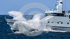 Danish coast guard ship