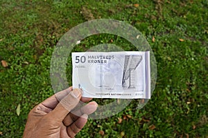 DANISH ECONOMY 50 HALVTREDS KRONER