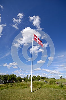 Danish flag photo