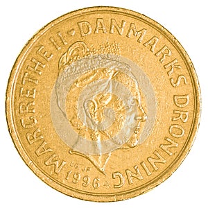 20 danish krone coin photo