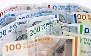 Danish Kroner bills photo