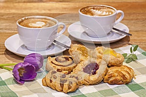 Danish Pastry Selection