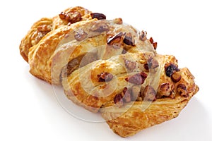 Danish pasty with pecan nuts