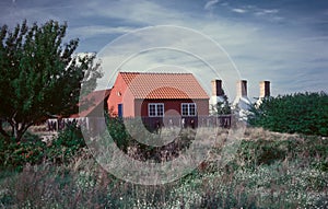 Danish smoakhouse on Bornholm island