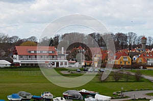 Town of Dragoer in Denmark