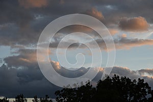 DANISH WEATHER_DARK CLOUDS OVER COPENHAGEN