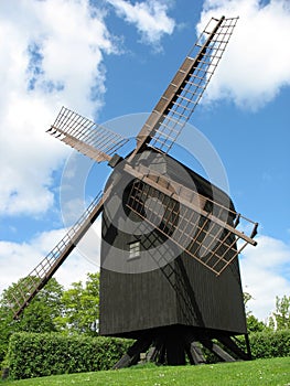 Danish wooden windmill