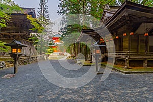 Danjo Garan Sacred Temple Complex, in Mount Koya Koyasan