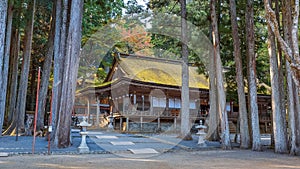 Danjo Garan Temple in Koyasan area in Wakayama