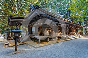 Danjo Garan Temple in Koyasan area in Wakayama