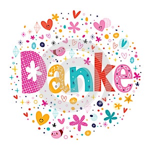 Danke - Thanks in German