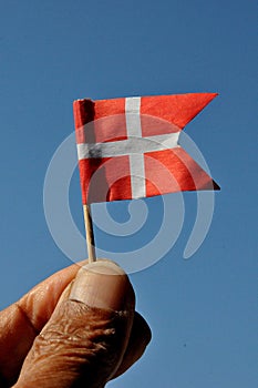 Dannebrog is official name of danishn flag photo