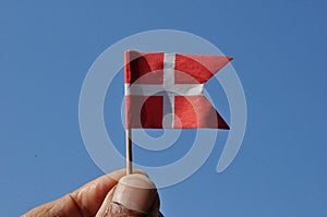Dannebrog is official name of danishn flag photo