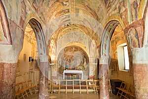 Danse Macabre fresco, Hrastovlje, Slovenia.