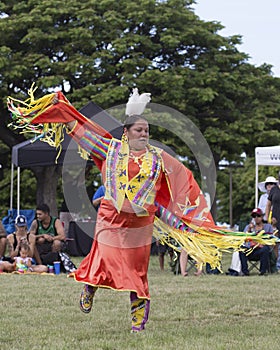 Danseuse Pow Wow