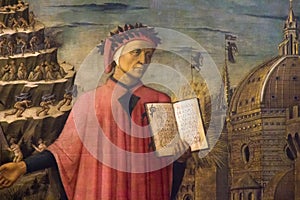 Dante alighieri fresco