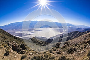 Dante's Peak at Death Valley