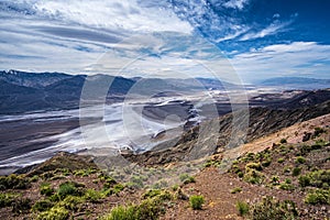 Dantes view, Death Valley in California