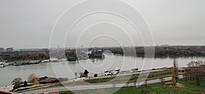 Danube in Belgrade photo