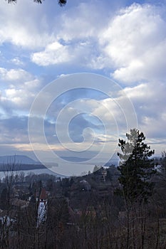 Danube bend in Hungary