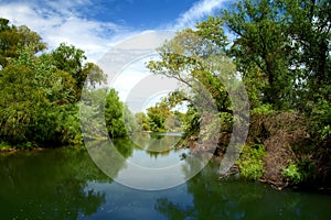 Danube delta landscape photo