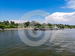 The Danube Delta. Sulina Arm.