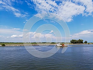 The Danube Delta. Sulina Arm.