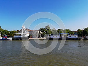 The Danube Delta. Sulina Arm.