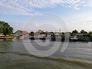 The Danube Delta. Sulina Arm.