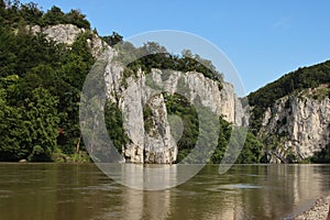 Danube Gorge Donaudurchbruch Weltenburg