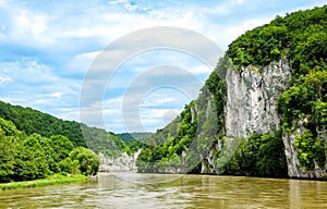 Danube Gorge, Donaudurchbruch, Weltenburg, Germany, Europe