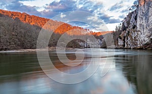 Danube gorge near Weltenburg monastery