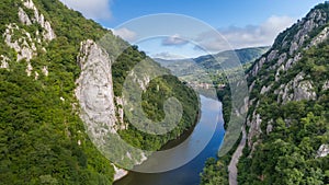 Danube Gorges Cazanele Dunarii , Romania