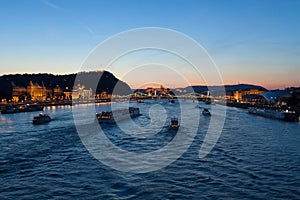 Danube panorama in Budapest