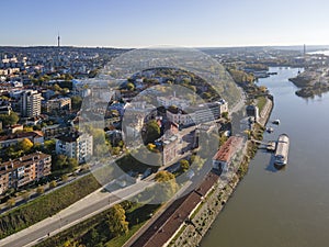 Danube River and City of Ruse, Bulgaria