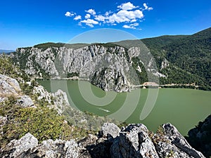 Danube river at Clisura Dunarii