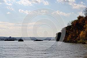 The Danube River in October