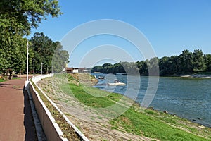 Danube riverfront in Calarasi city