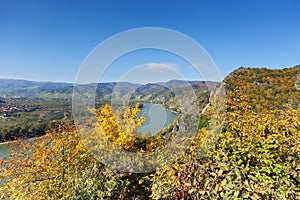 Danube Valley In Wachau; Austria