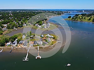 Danvers aerial view, Massachusetts, USA