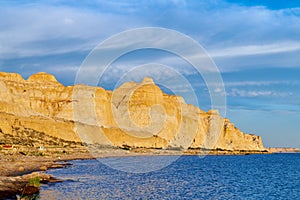 The Danxia landform scenic in Xinjiang Uygur Autonomous Region