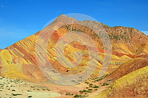 Danxia landform photo