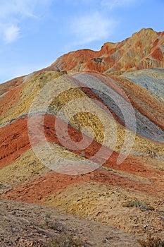 Danxia landform photo