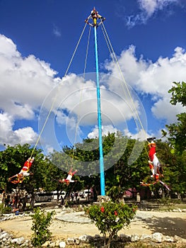 The Danza de los Voladores Dance of the Flyers photo