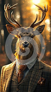 Dapper deer  photo