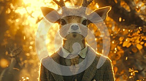 Dapper deer  photo