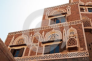 Dar al-Hajar, Dar al Hajar, decorated windows, the Rock Palace, royal palace, iconic symbol of Yemen